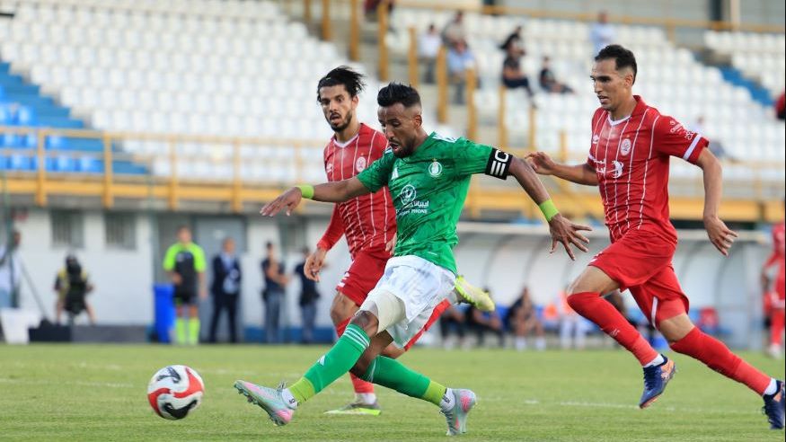 مباراة ديربي طرابلس بين الأهلي والاتحاد