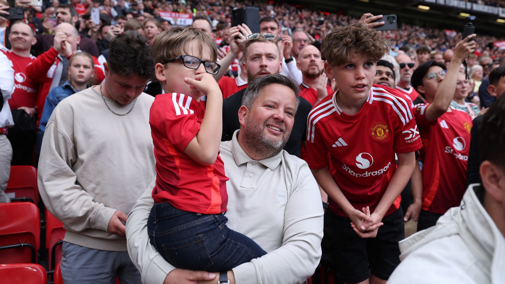 Manchester United fans Getty Images Old Trafford
