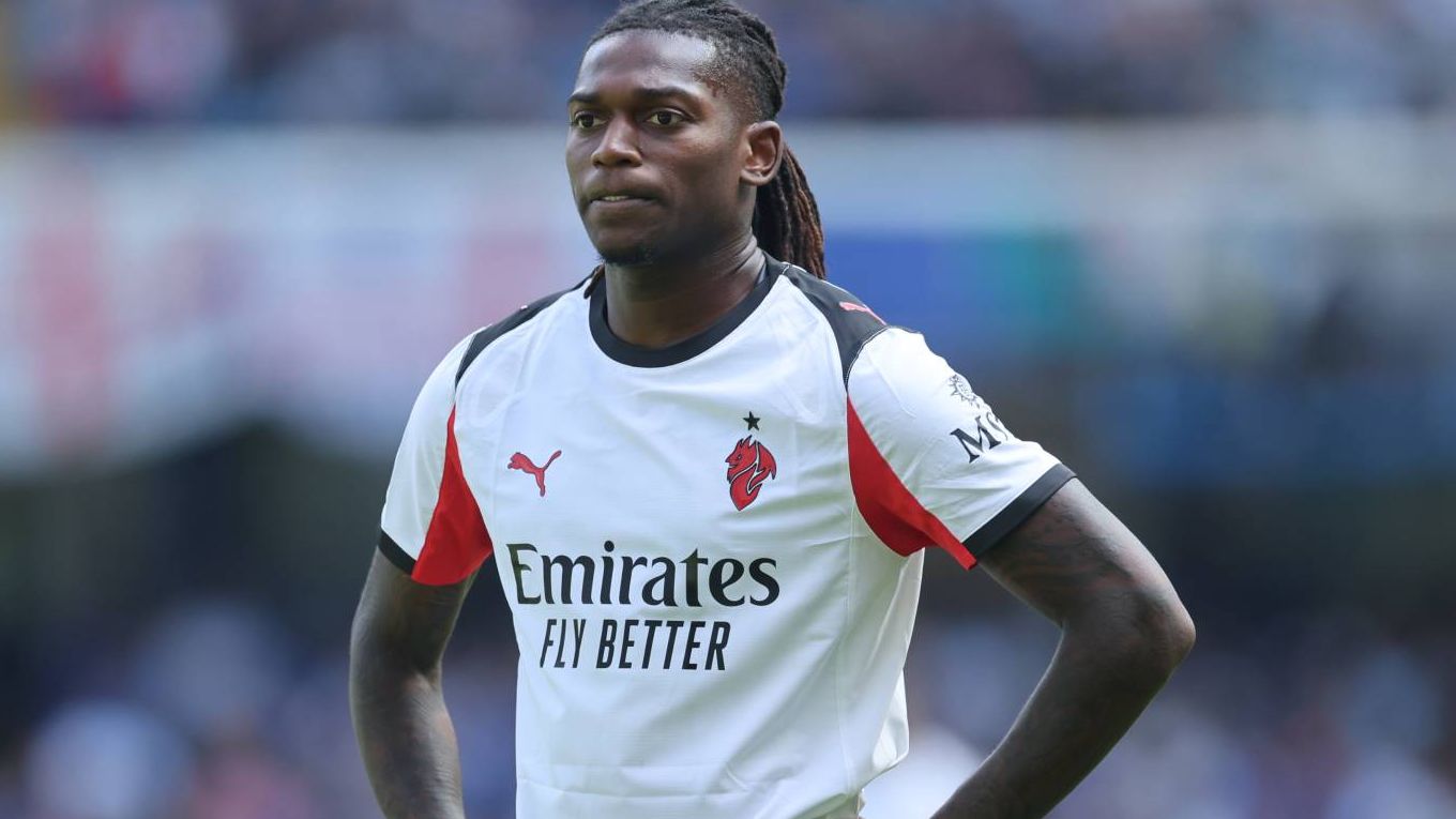 Rafael Leão al San Siro 2025, Milan contro Fiorentina, gol atteso