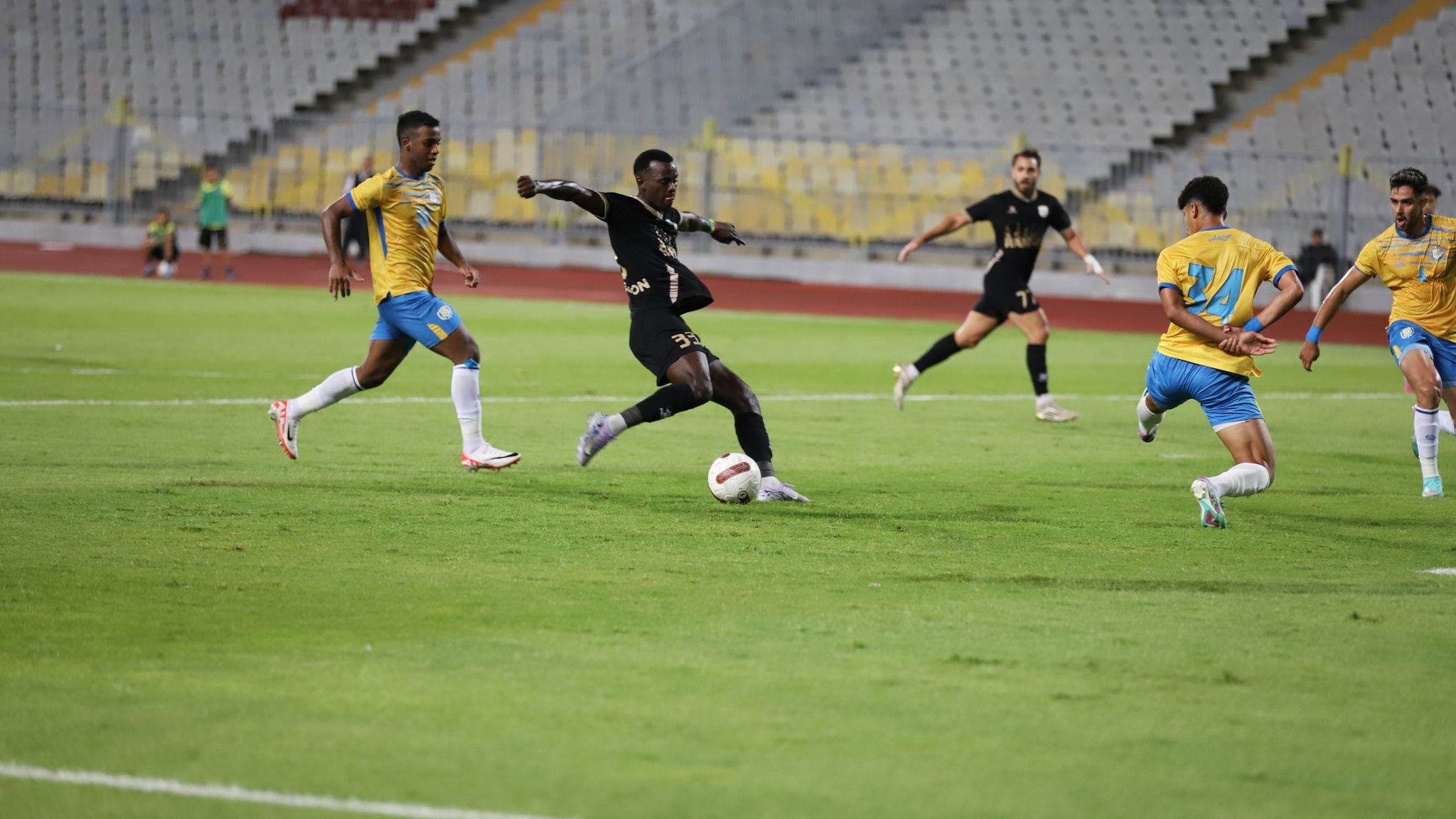 مباراة فاركو والإسماعيلي في الدوري المصري