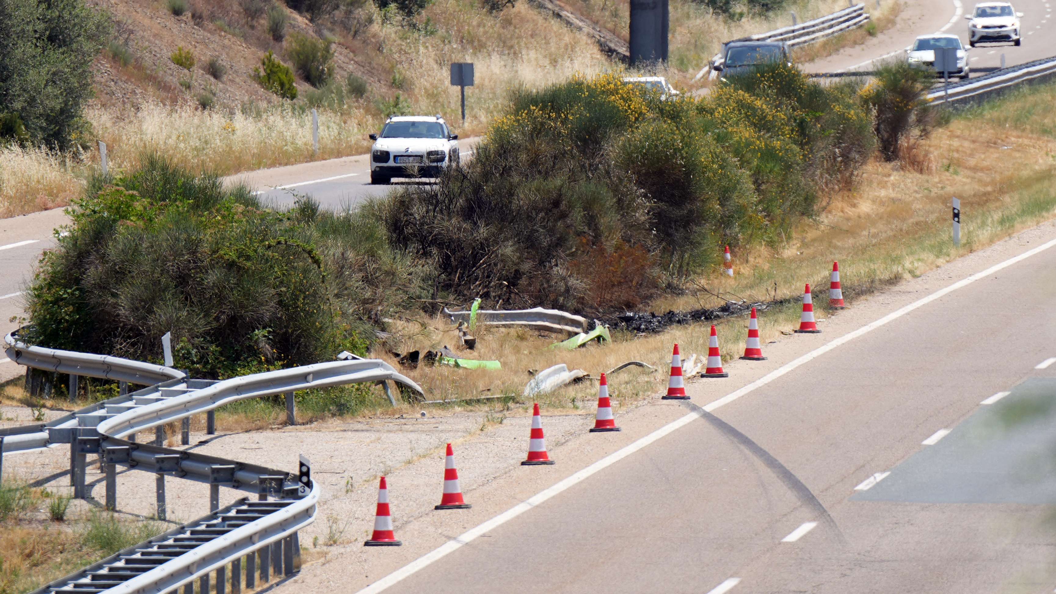 Jota car crash site