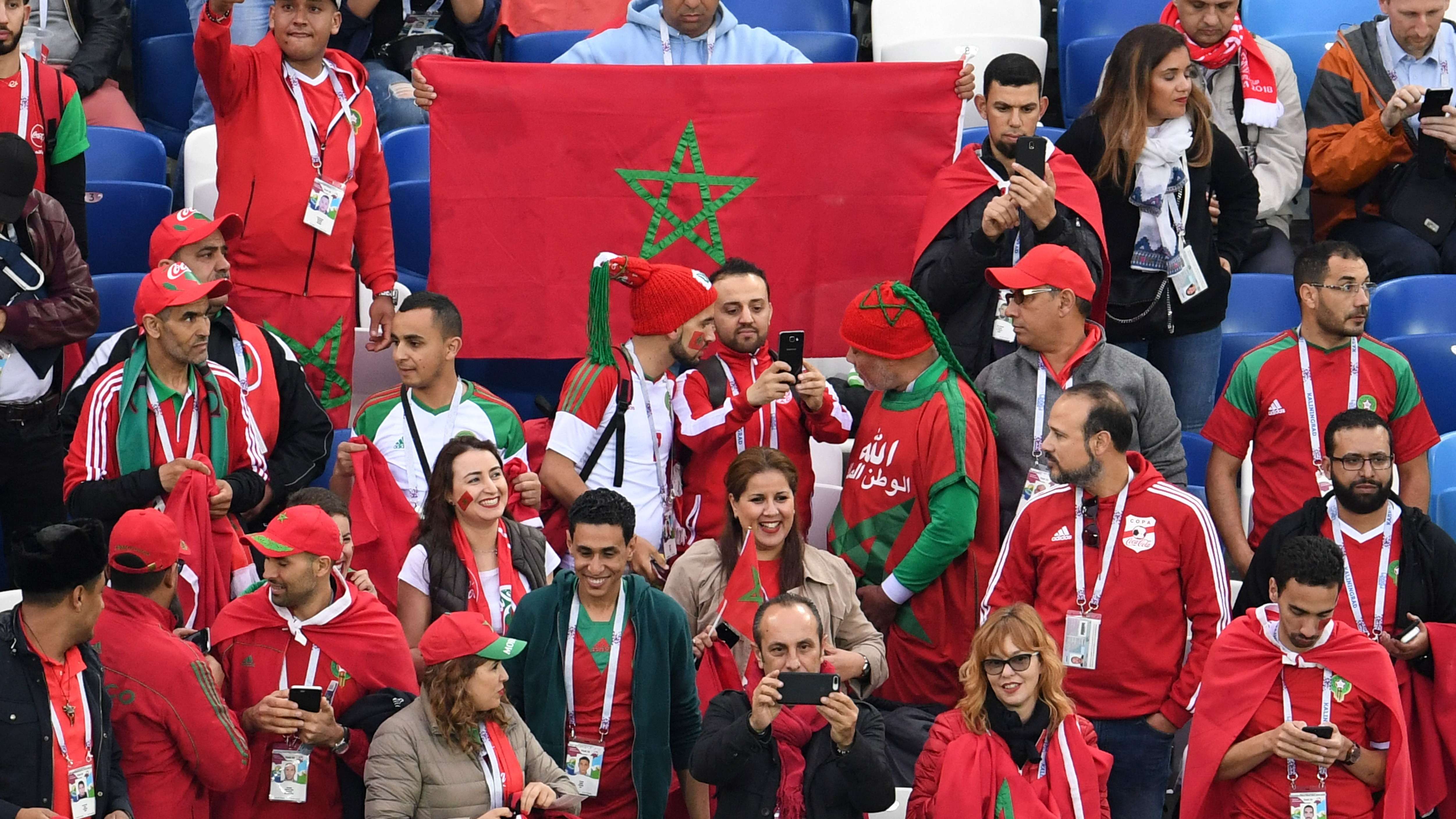 Morocco fans 2018