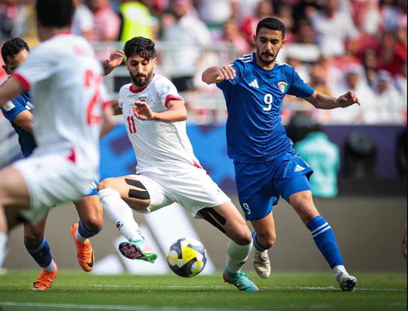 مباراة الأردن والكويت في كأس العرب