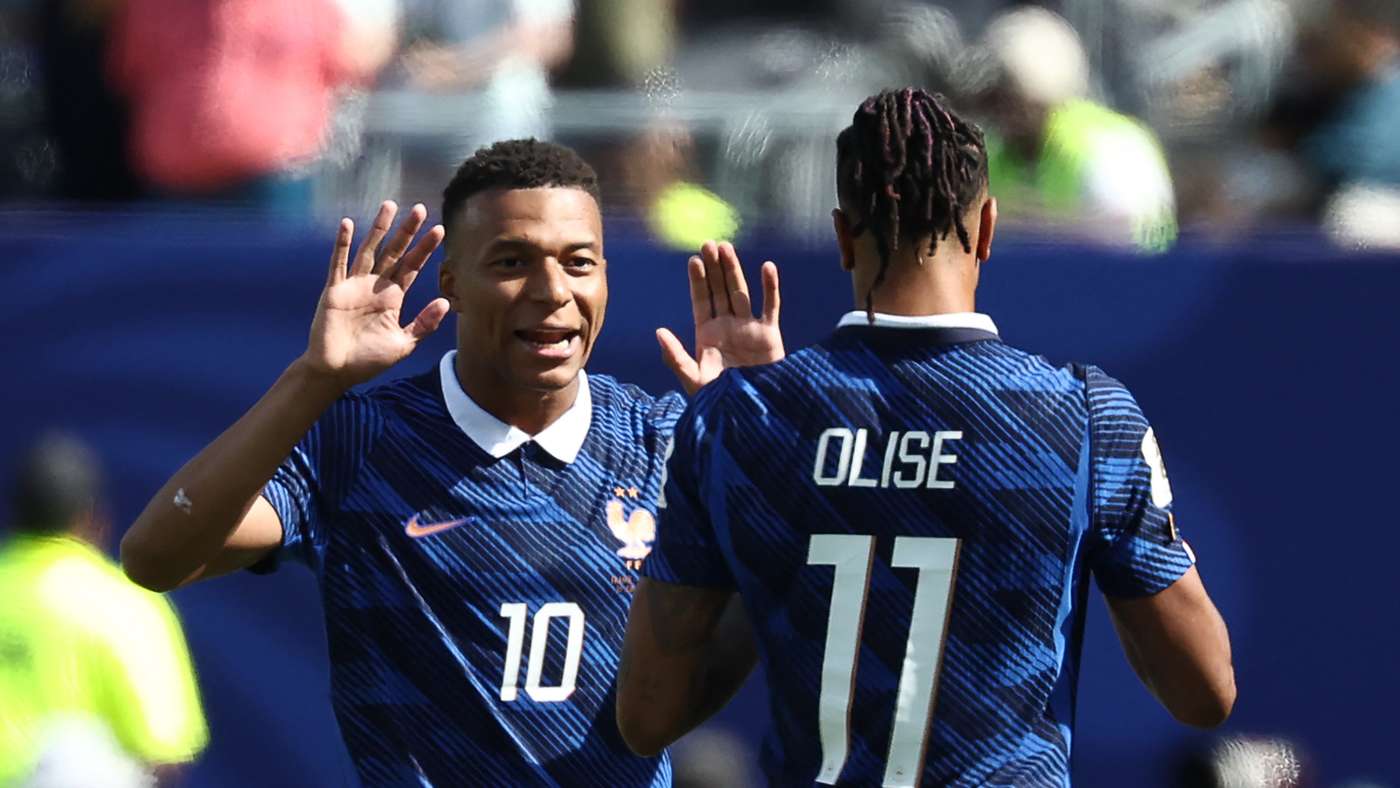 France Senegal Mbappe Olise