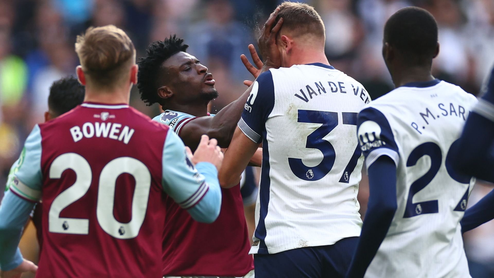 Mohammed Kudus West Ham Tottenham 2024-25