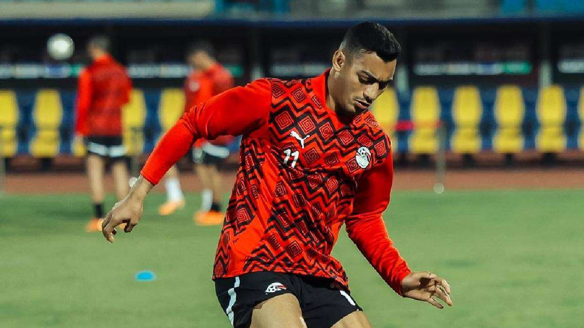 مصطفى محمد مهاجم نانت الفرنسي ومنتخب مصر