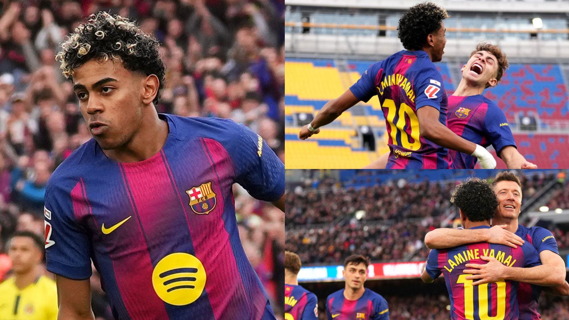 برشلونة يبتعد بالصدارة بفوز عريض 4-1 على فياريال في الدوري الإسباني