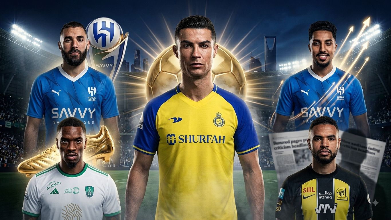 Ronaldo - Benzema - Al Dawsari - En-Nesyri - Ivan Toney