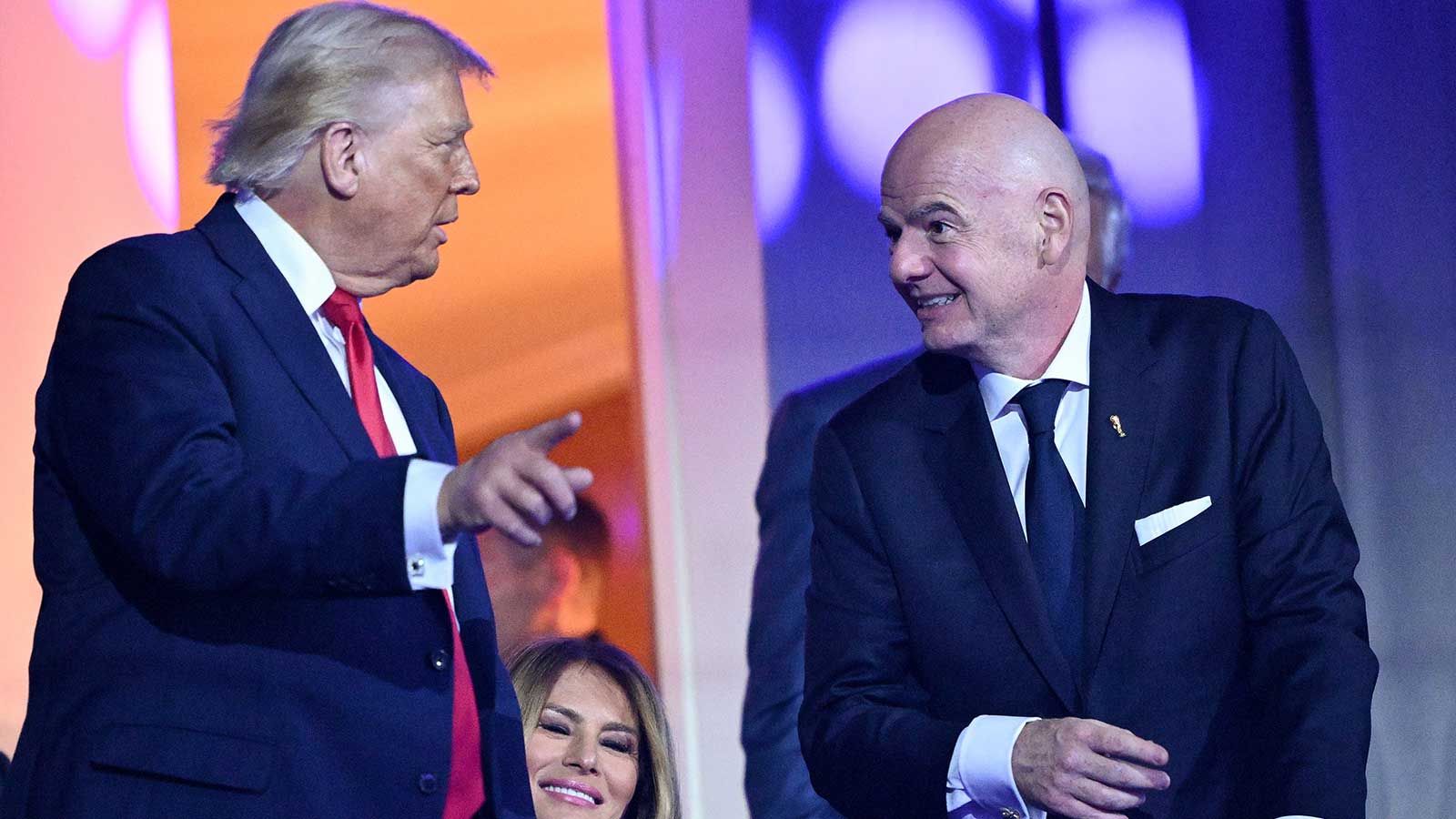 Trump's call with Infantino in 2026