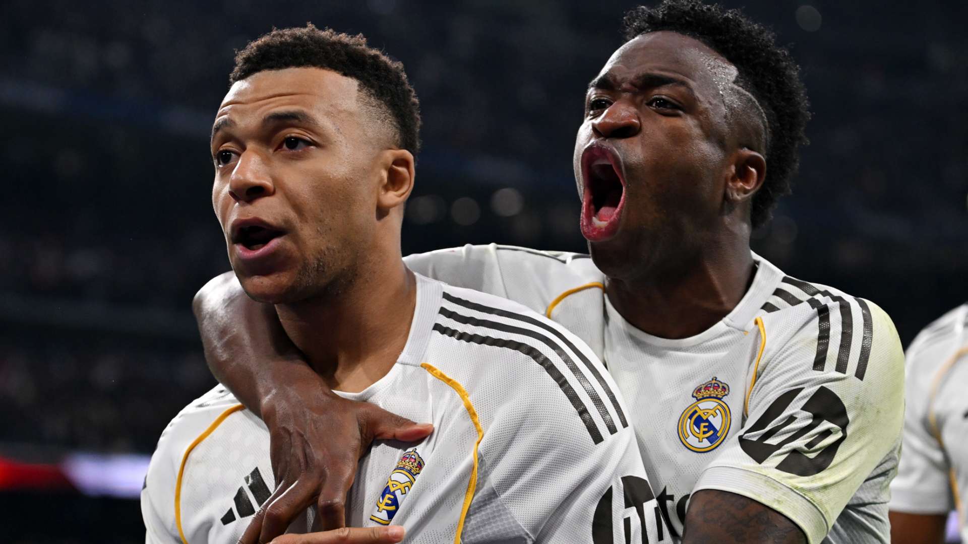 Kylian Mbappe Vinicius Junior Real Madrid 2025-26