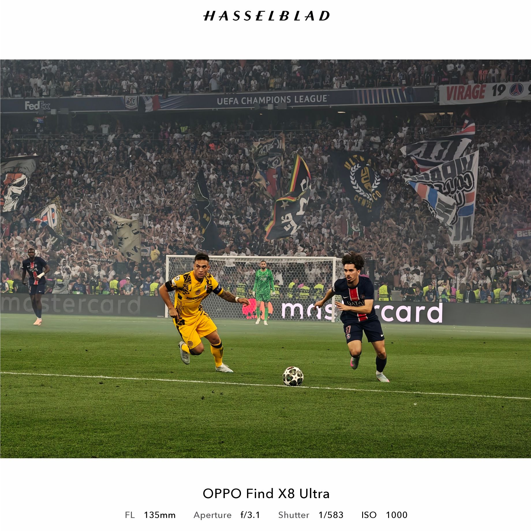 لحظات أسطورية على أرض الملعب تم التقاطها بتقنيات OPPO