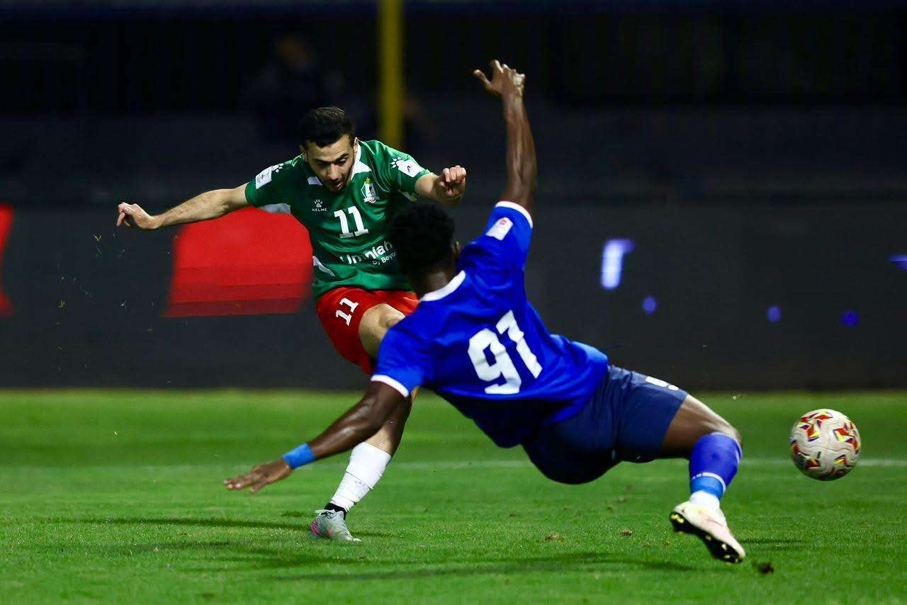 مباراة الوحدات والرمثا في الدوري الأردني