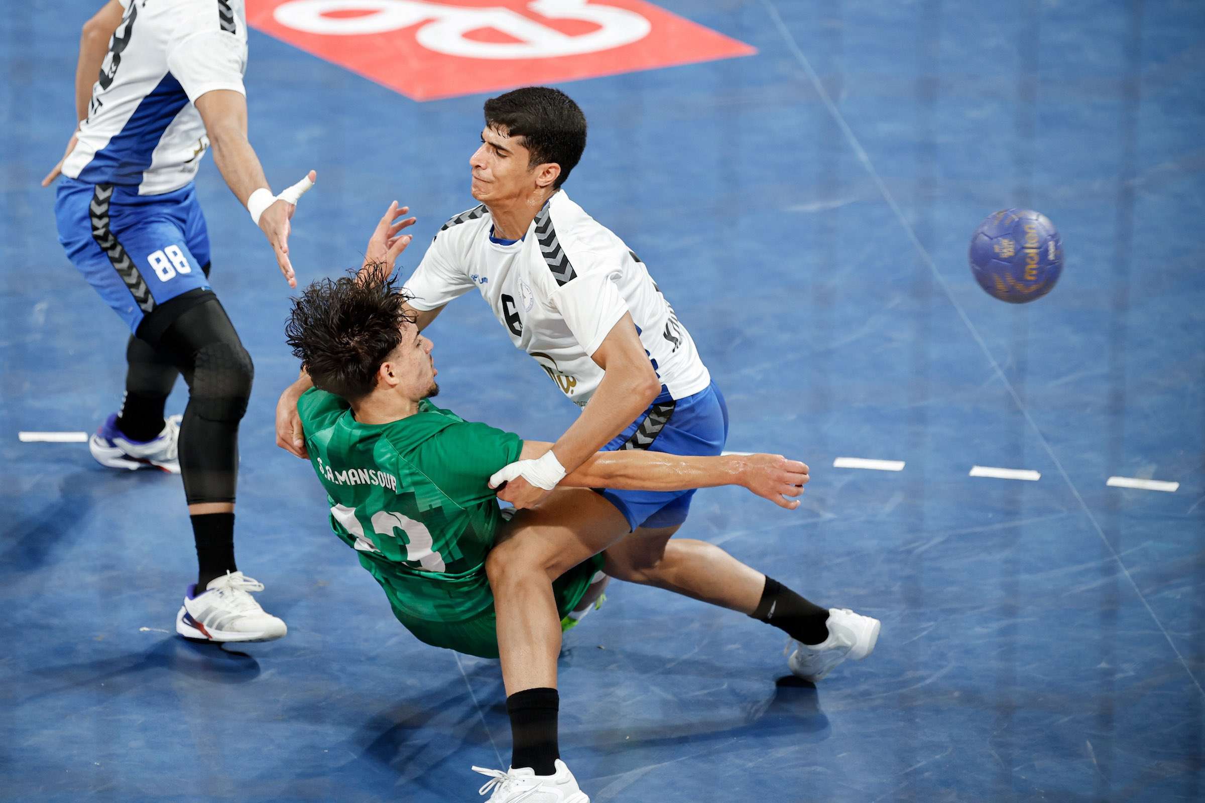 مباراة الكويت والمغرب في بطولة العالم لناشئي كرة اليد