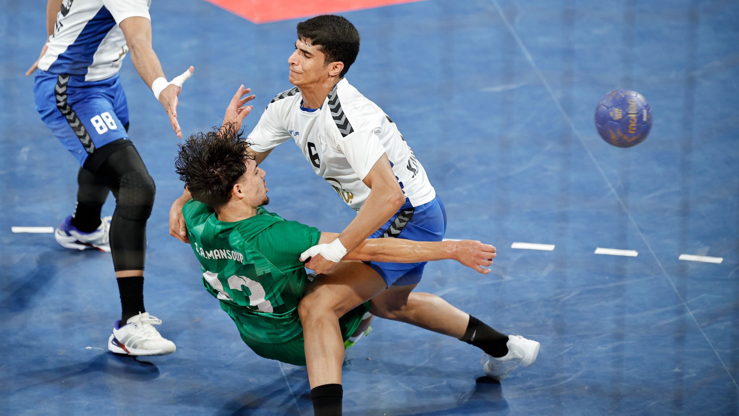 مباراة الكويت والمغرب في بطولة العالم لناشئي كرة اليد