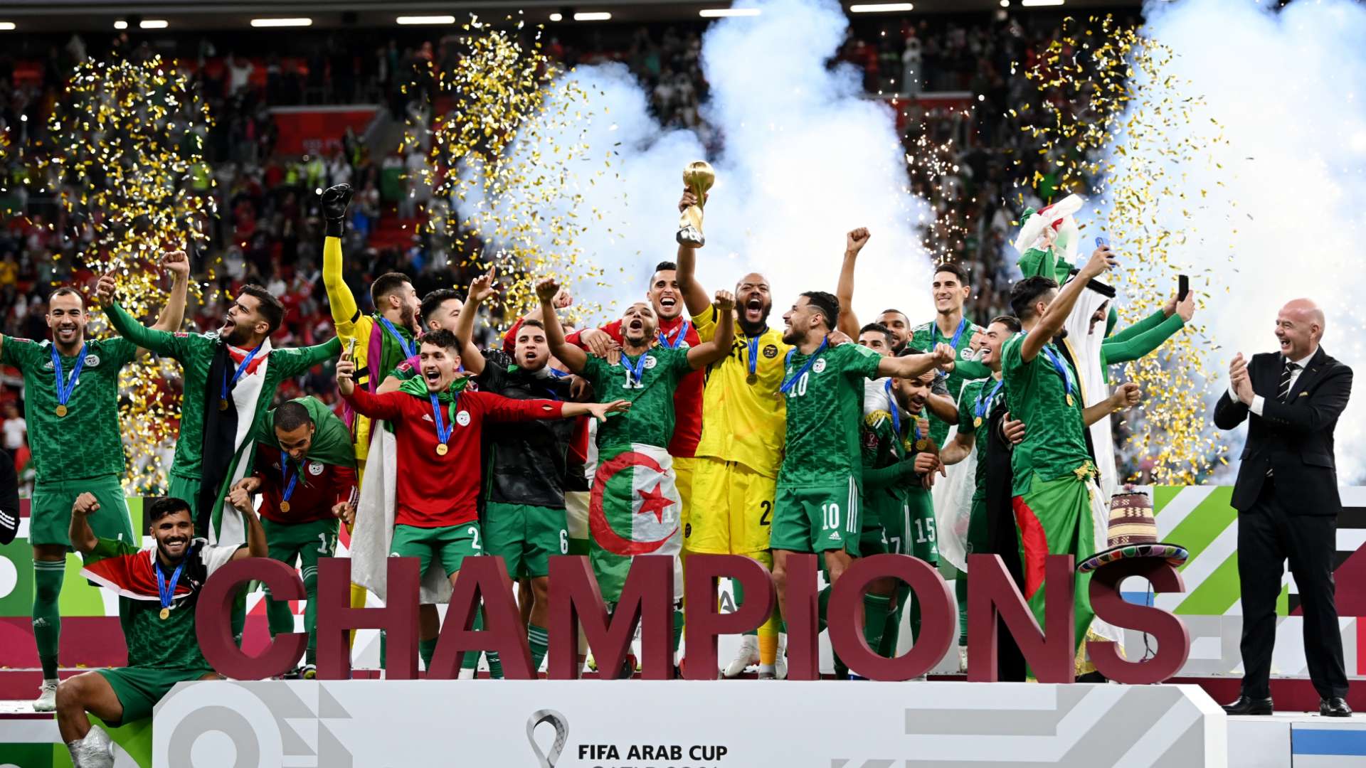 FIFA Arab Cup Algeria Winners