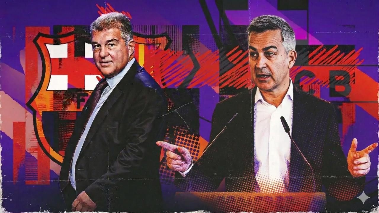 وسط الحرب الكلامية.. فونت ولابورتا يخوضان أول مبارزة أمام جماهير برشلونة
