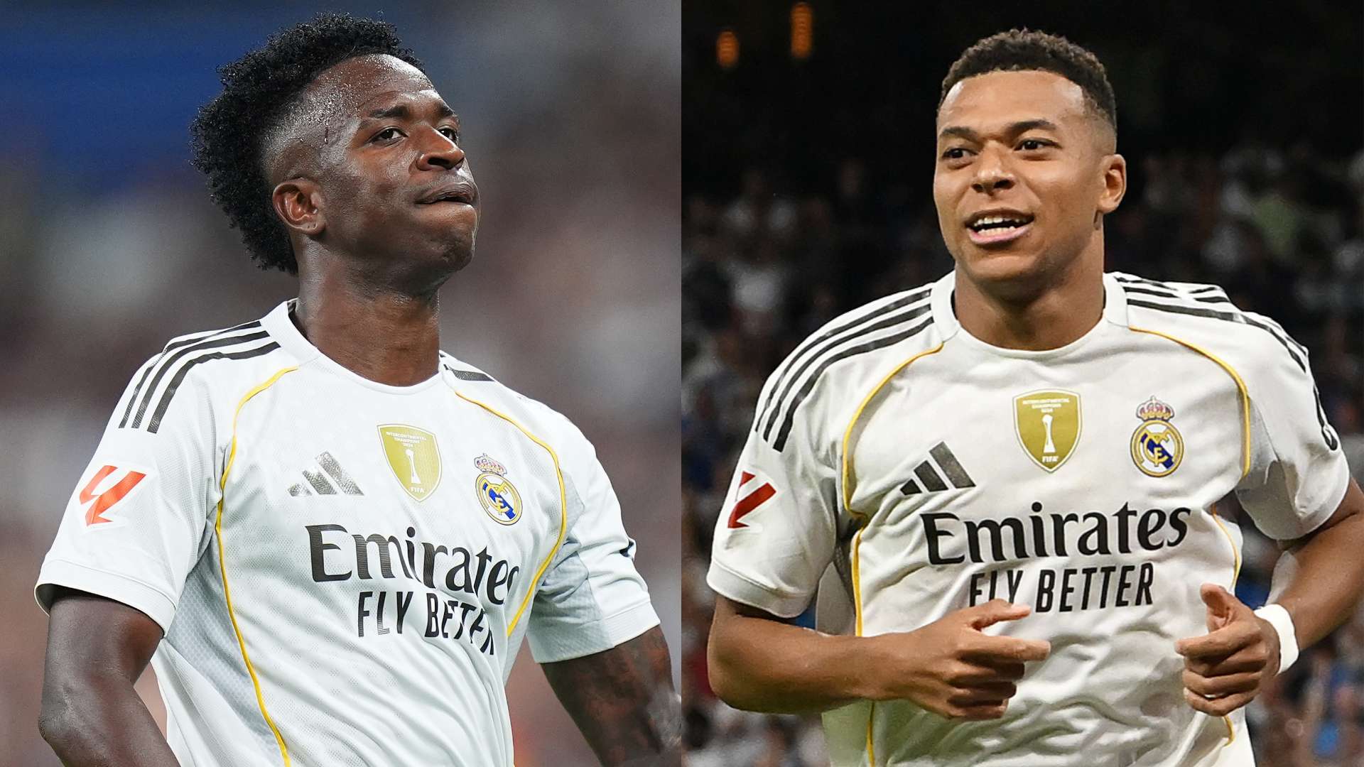 Vinicius Jr Kylian Mbappe