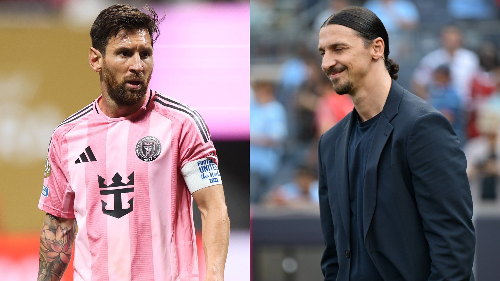 Lionel Messi Zlatan Ibrahimovic Inter Miami
