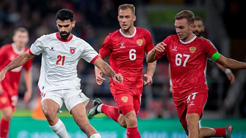 مباراة الأردن ضد روسيا