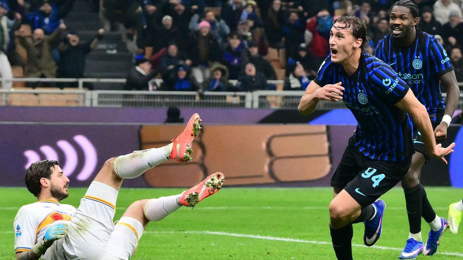 Inter Lecce Pio Esposito Thuram