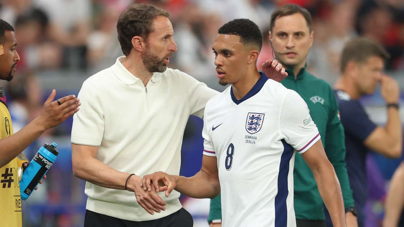 Gareth Southgate Trent Alexander-Arnold England 2024
