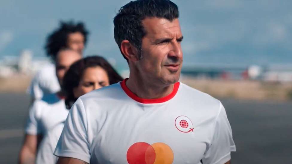 Luis Figo Mastercard