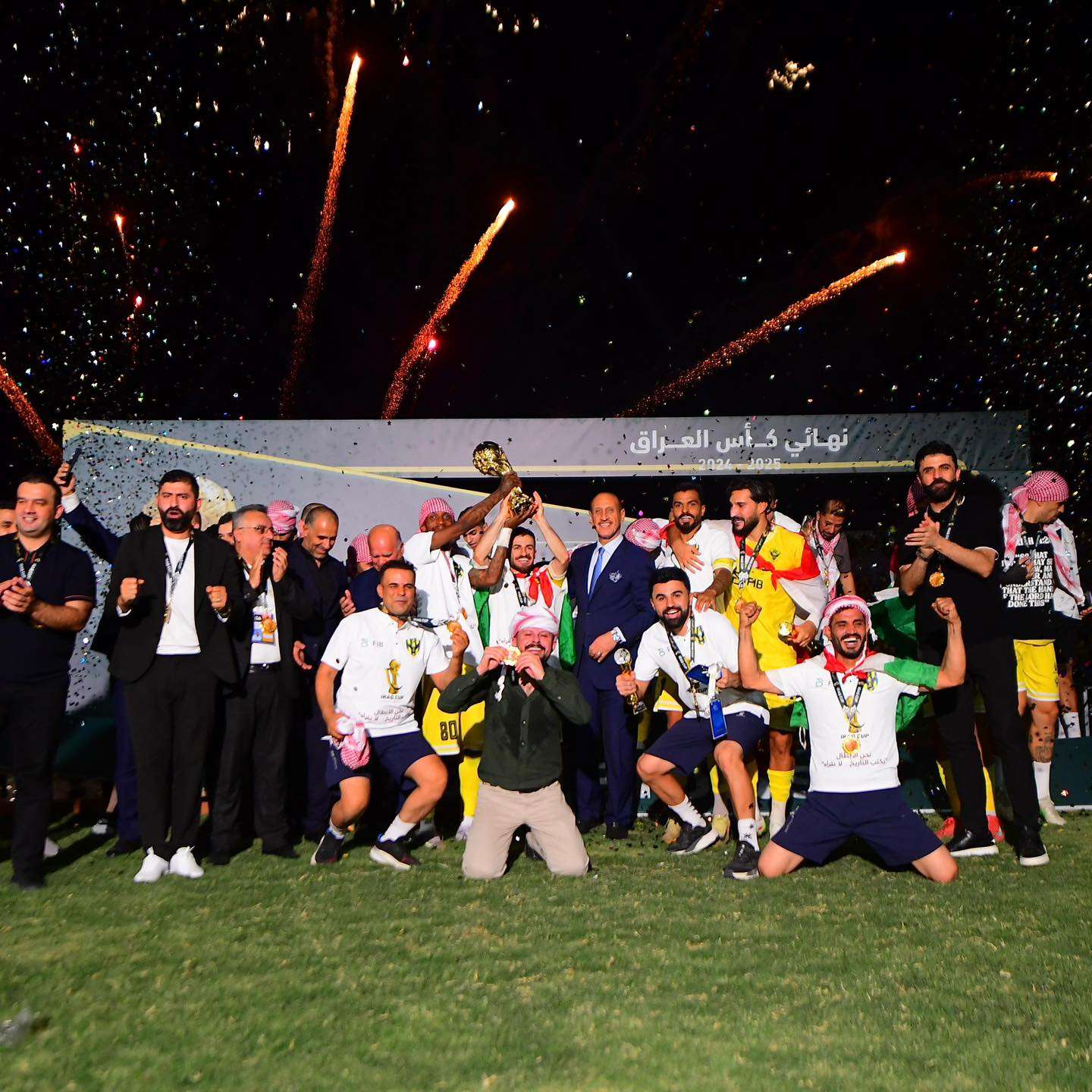 تتويج فريق دهوك بلقب كأس العراق