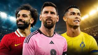 Salah Messi Ronaldo