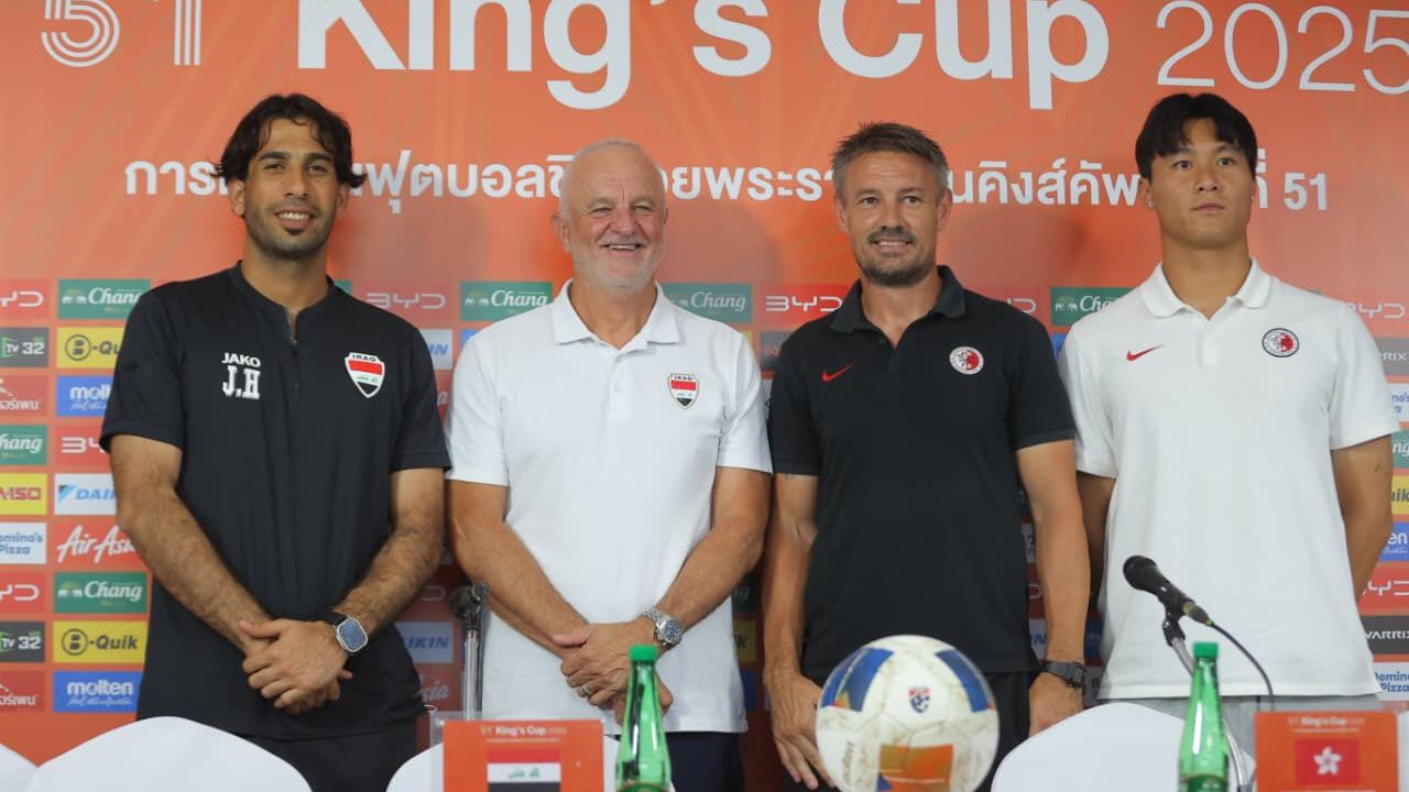 جراهام أرنولد في المؤتمر الصحفي قبل كأس ملك تايلاند