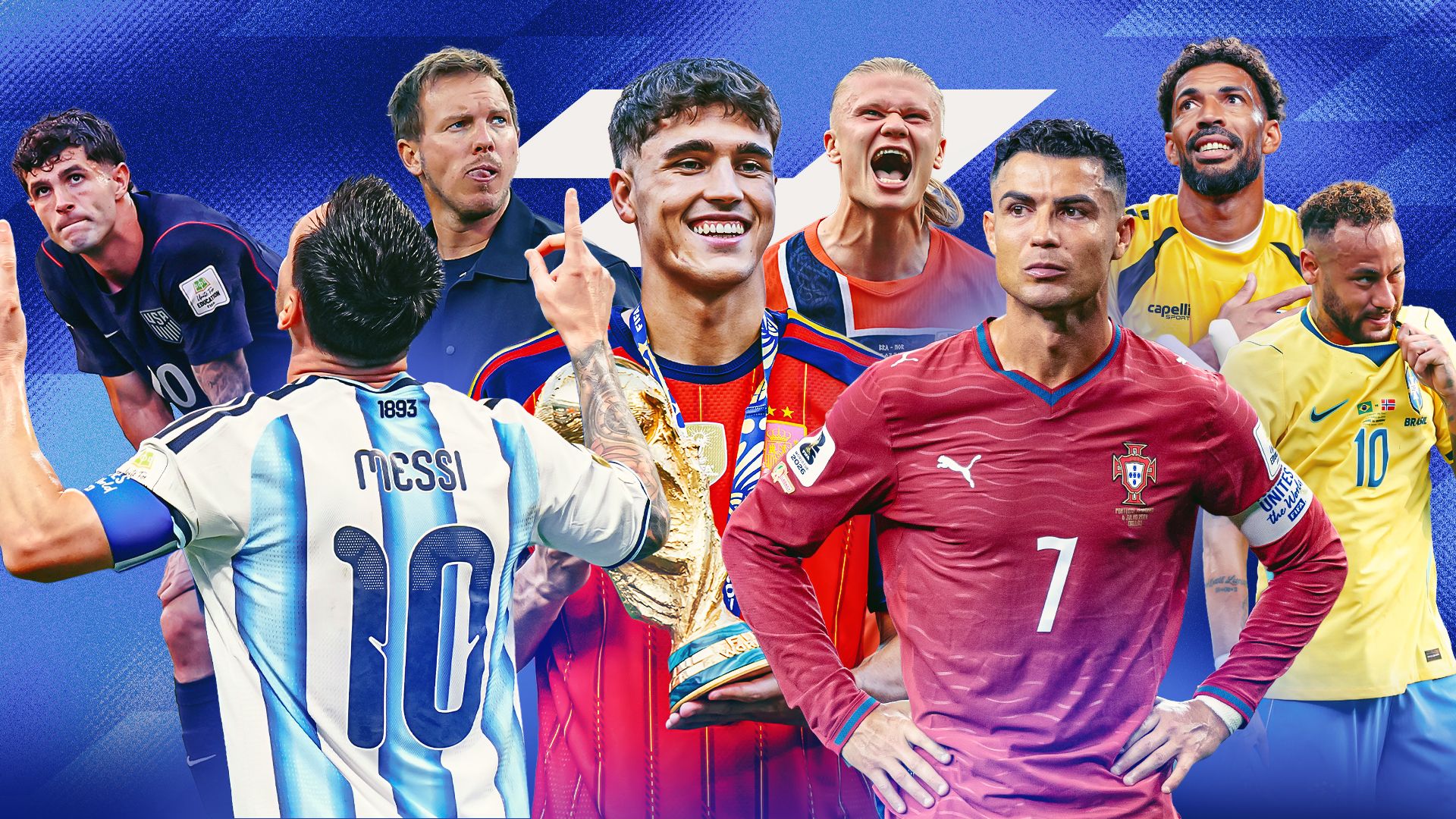 World Cup winners + losers GFX