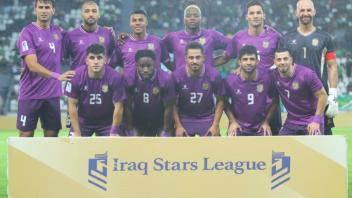 Imágenes de Al-Shurta vs Al-Kahraba y las goleadas de Zakho ante Norouz en la liga iraquí