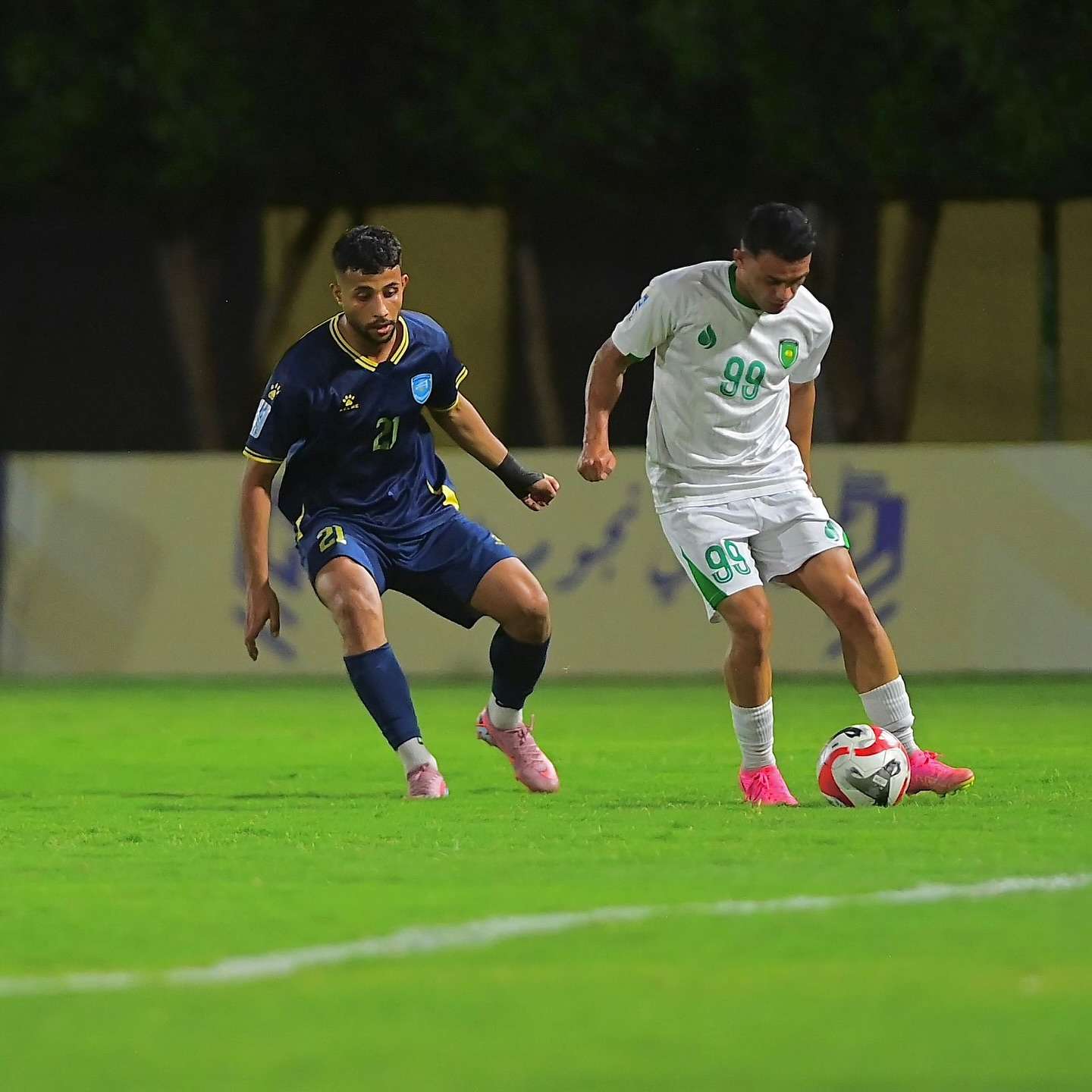 مباراة النجف والطلبة في الدوري العراقي