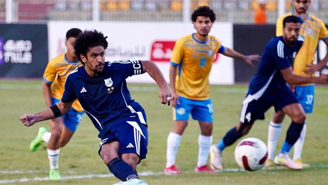 أحمد العجوز سجل هدف إنبي أمام الإسماعيلي