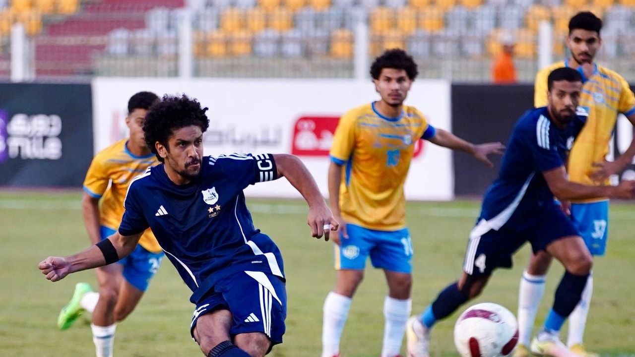 أحمد العجوز سجل هدف إنبي أمام الإسماعيلي