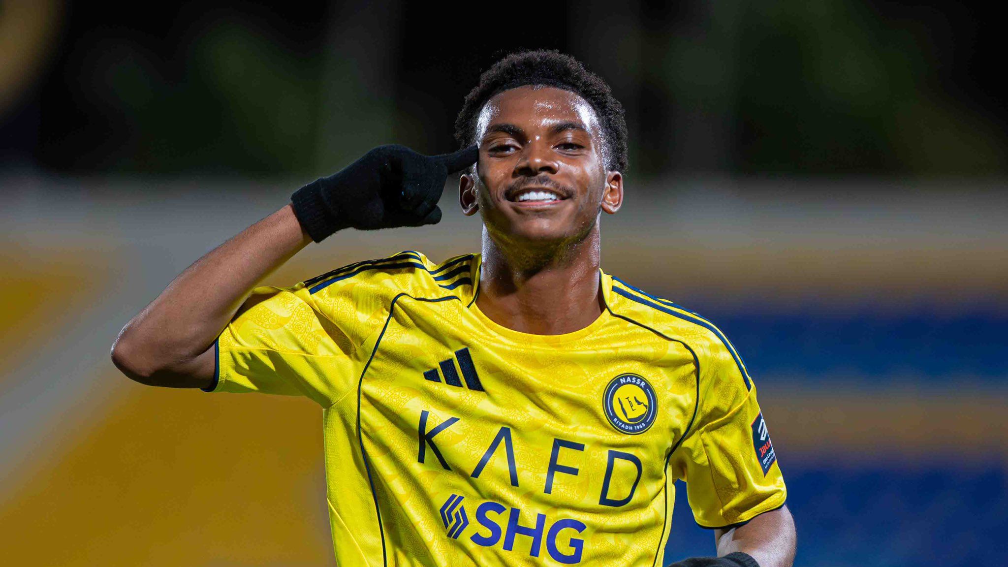 سعد حقوي لاعب فريق النصر تحت 21 عامًا