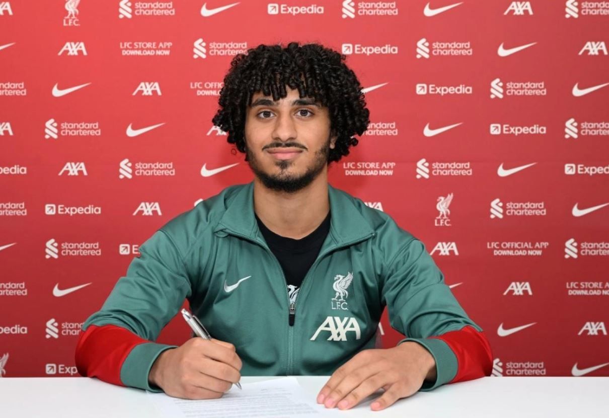 كريم أحمد لاعب ليفربول الصاعد