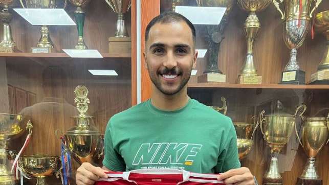 غيث المدادحة لاعب الجزيرة الأردني