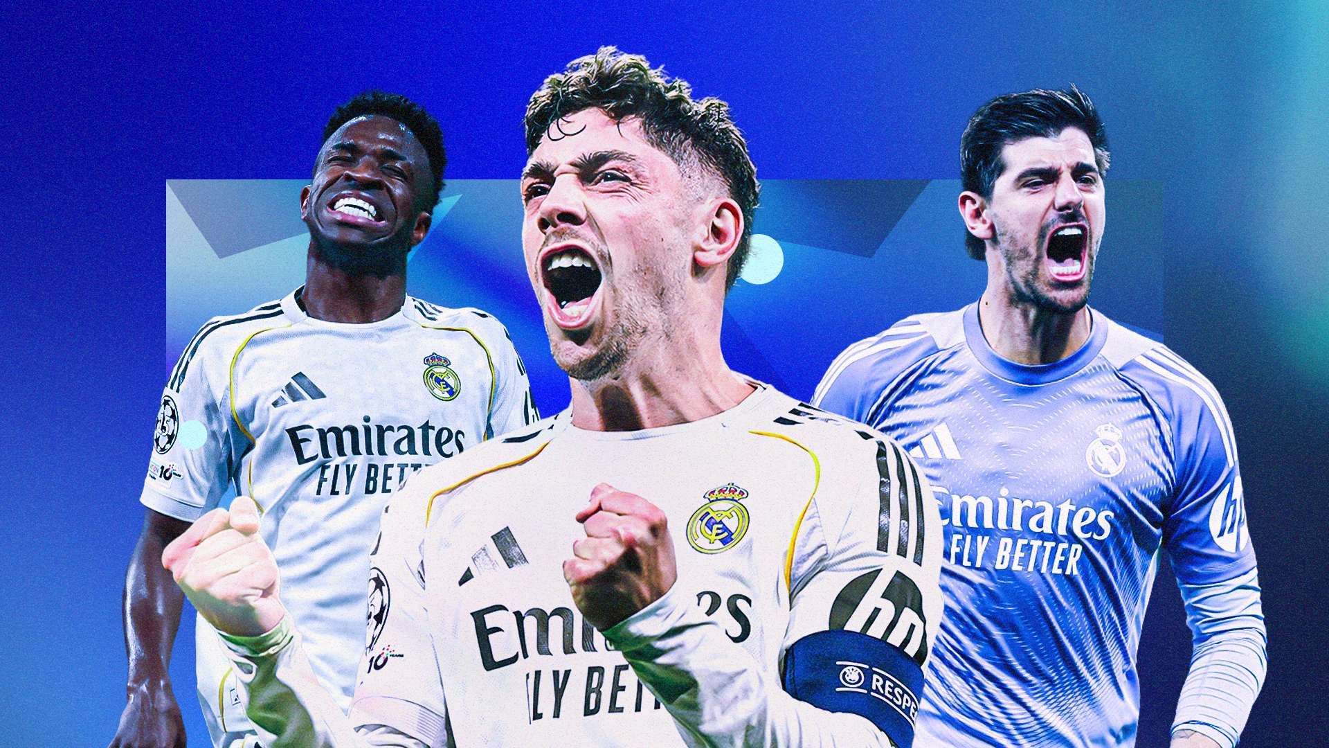 Real Madrid Man City ratings GFX
