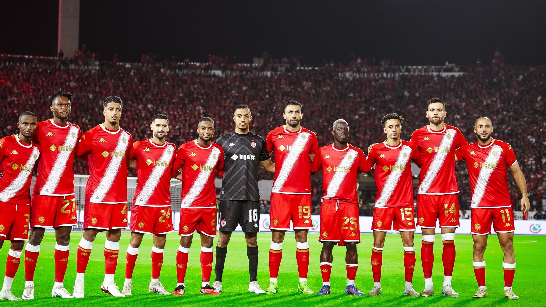 Photo du Wydad Casablanca contre Nairobi United en CAF Confédération Africaine