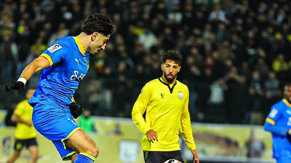 مباراة اربيل ودهوك في الدوري العراقي