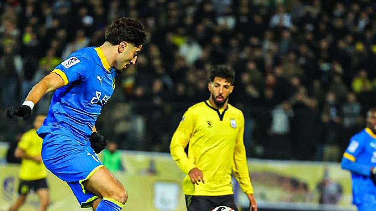 مباراة اربيل ودهوك في الدوري العراقي