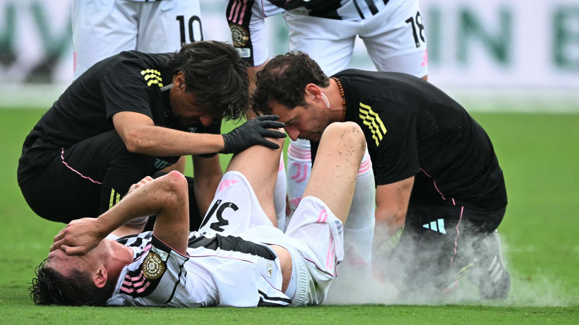 Nicolò Savona injury Juventus Manchester City