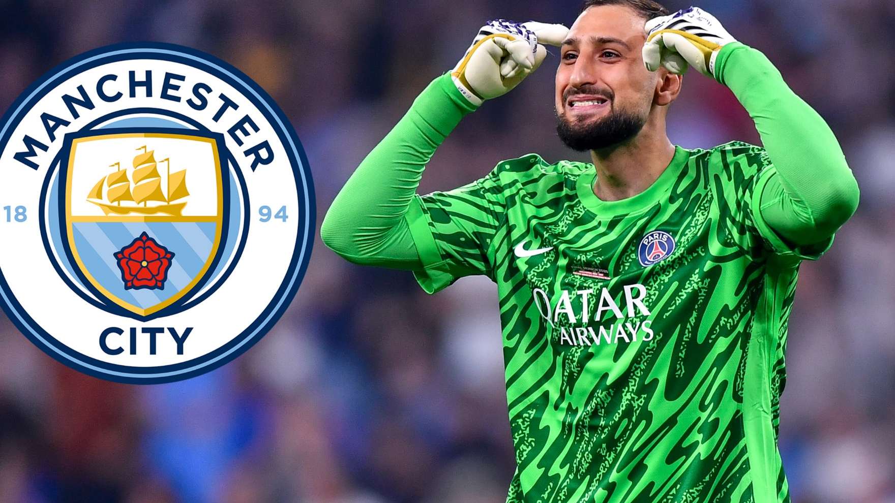 Gianluigi Donnarumma Man City GFX