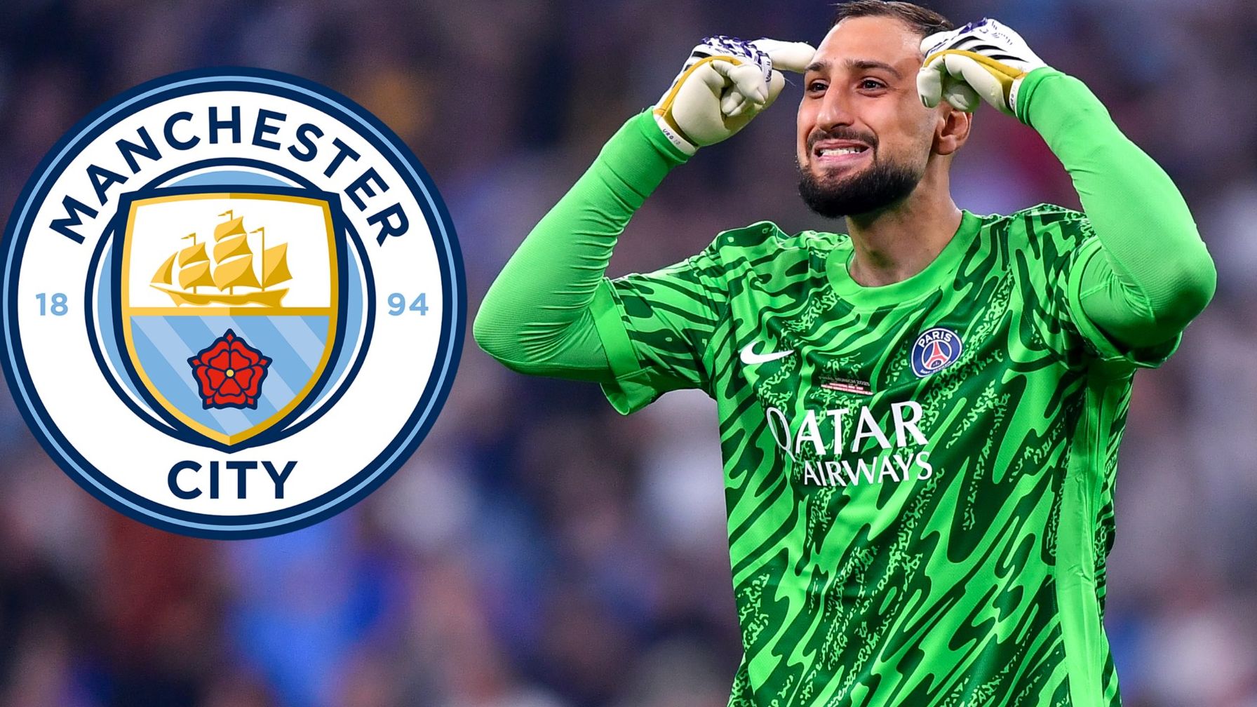 Gianluigi Donnarumma Man City GFX