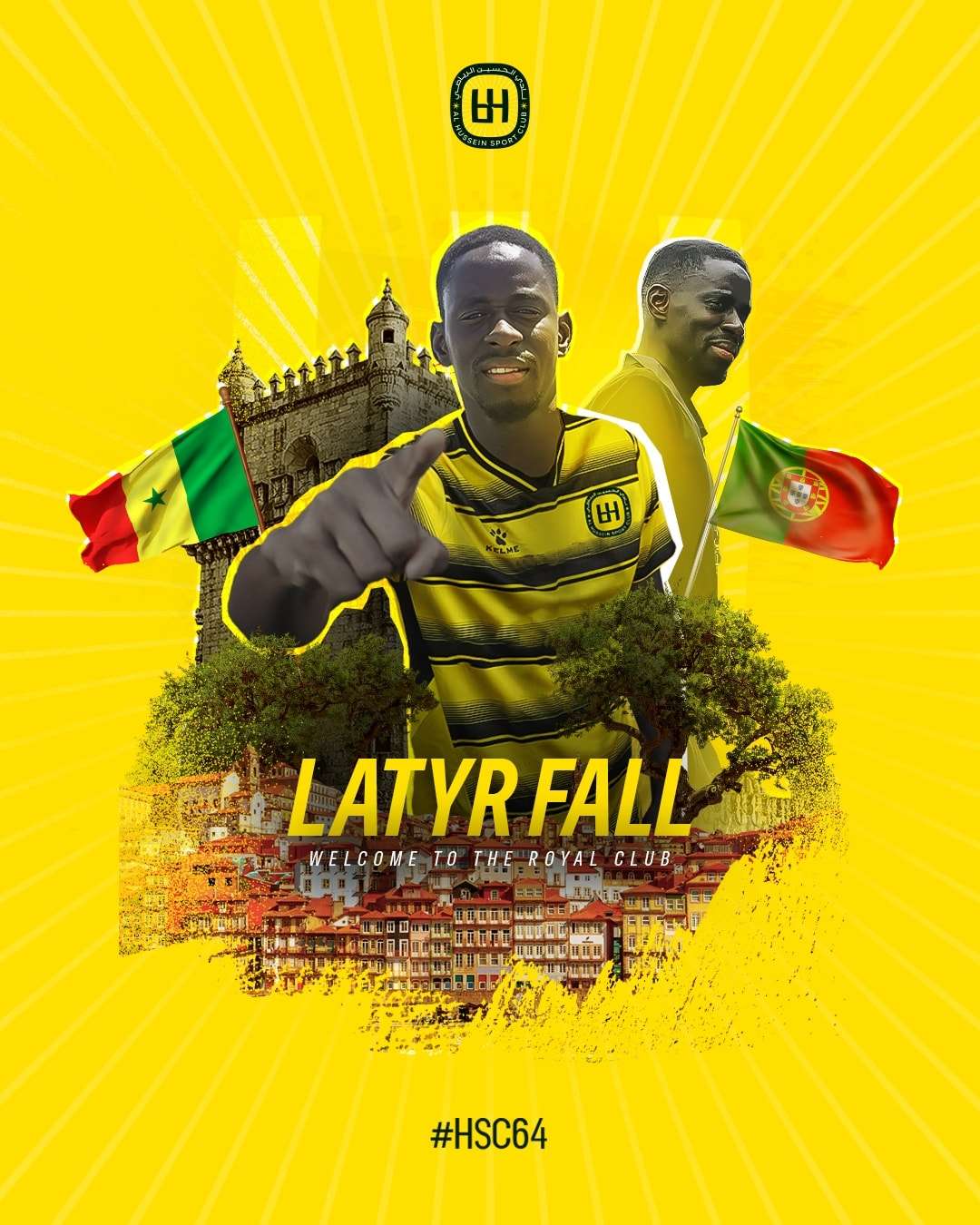 لاتي فال لاعب الحسين الأردني