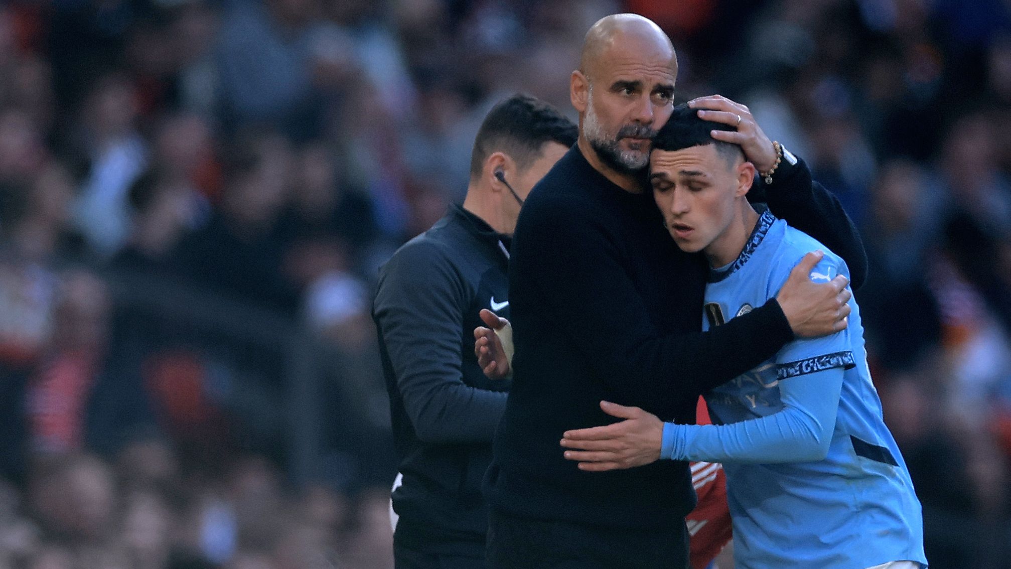 Phil Foden Pep Guardiola