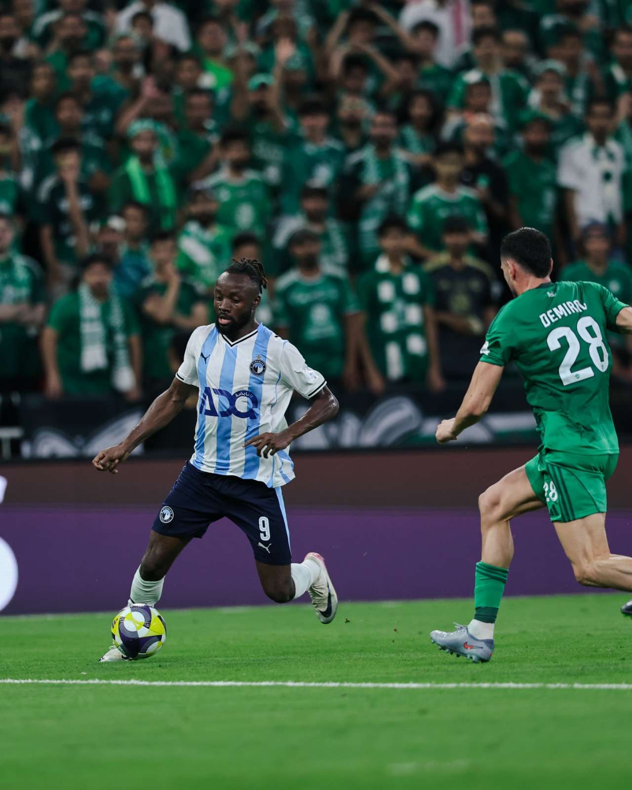 مباراة بيراميدز والأهلي السعودي