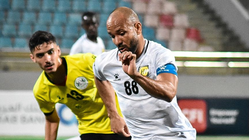 مباراة الحسين إربد وسما السرحان في كأس درع الاتحاد الأردني
