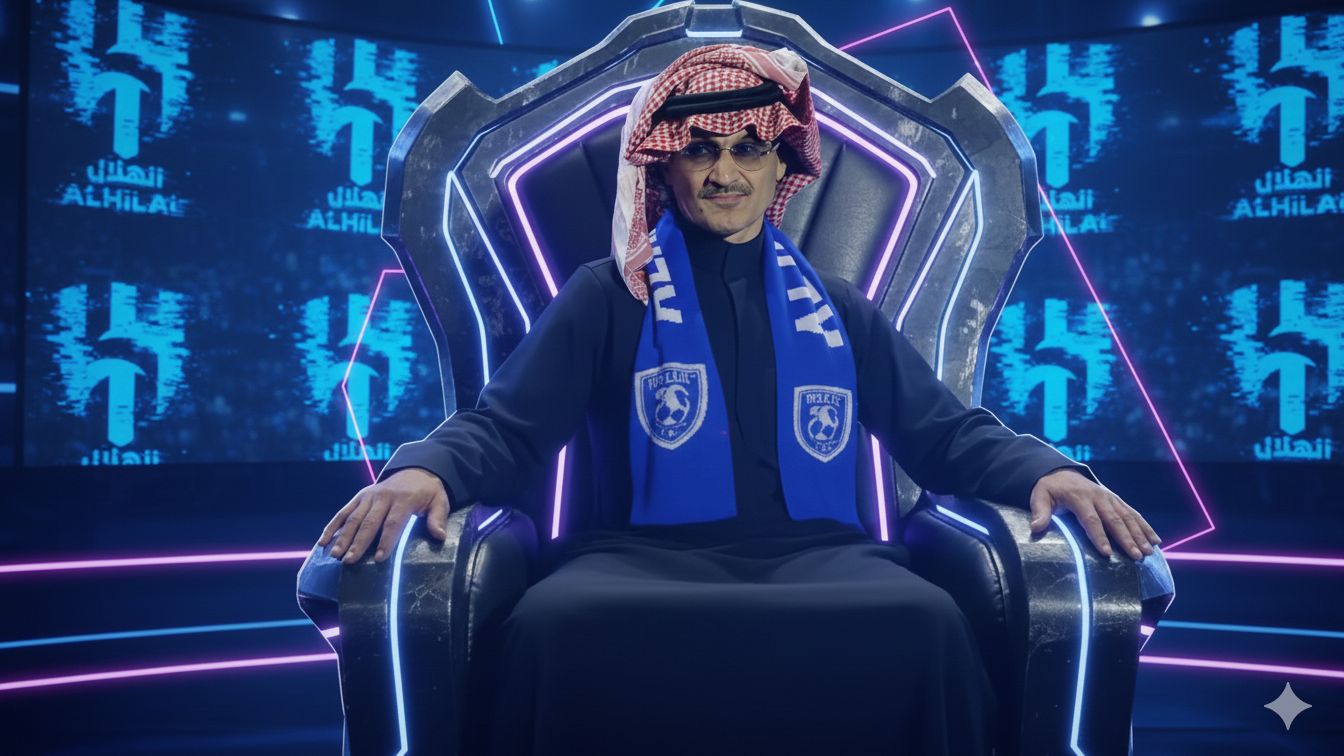 رسالة غامضة.. هل يفكر الوليد بن طلال في ميركاتو تاريخي جديد للهلال؟
