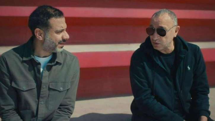 محمود الخطيب في مسلسل كتالوج مع الممثل محمد فراج